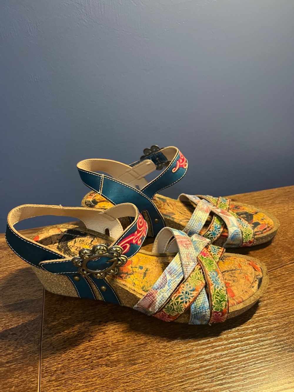 L'ARTISTE BY SPRING STEP AUDRIE WEDGE SANDAL - Picture 2 of 7